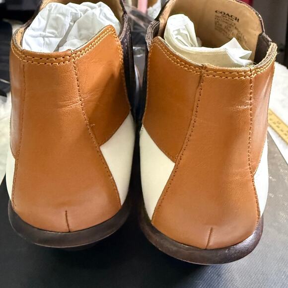 Coach Patchwork Bandit Bootie Leather Womens New in Box Size 9.5 - Picture 6 of 8